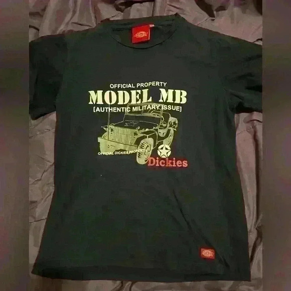 Dickie’s boys  shirt size 11-12 black - Picture 1 of 4